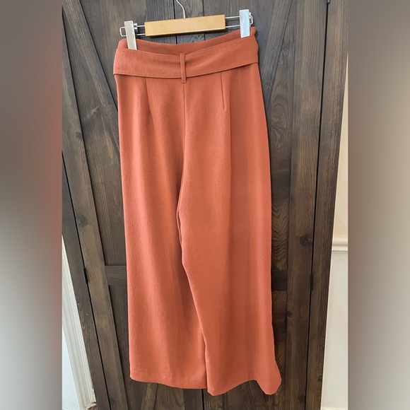 Wilfred Aritzia Terracotta Paperbag Pants - Picture 4 of 9